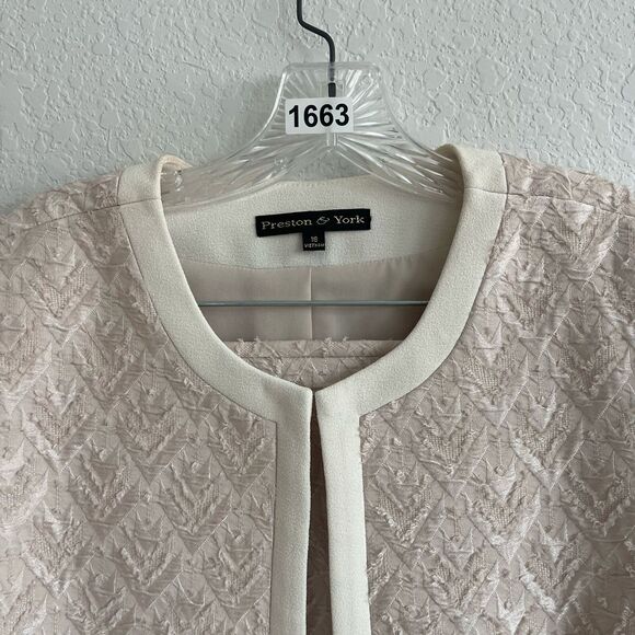 Preston & York 2 piece Blazer Suit & Skirt 18 Formal Career Office Oldmoney - Picture 14 of 16